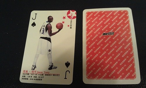 Carta gioco jason terry - da,