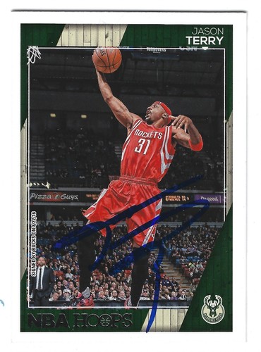Cartolina firmata jason terry - cartolina,