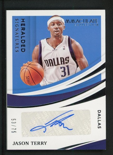 2020 jason terry 75 auto - terry, 53/75
