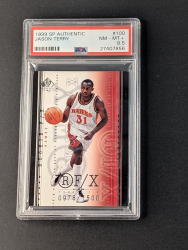 Jason terry 1999 authentic - sp,